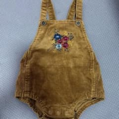 オーバーオール 刺繍　ベビーのサムネイル