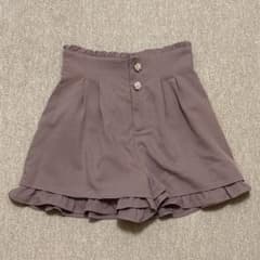 ROJITA 裾レイヤードフリルショートパンツ ピンクのサムネイル