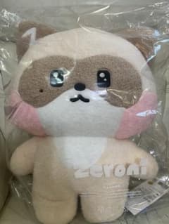 お値下げ中　zeroni フラットぬいぐるみ　ジャンハオ　ゼロニ ハニ二のサムネイル