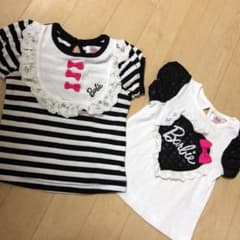 バービー 半袖Tシャツ 80㎝ 新品のサムネイル