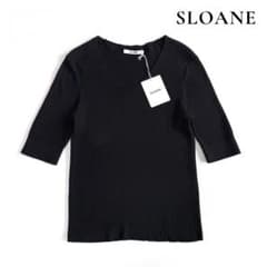 ◆タグ付き◆ SLOANE スローン リブコットン5分袖ニット A041 ◇タグ付き◇ SLOANE スローン リブコットン5分袖ニット A041 - メルカリ