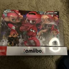 amiibo トリプルセット タコガール タコボーイ スプラトゥーン