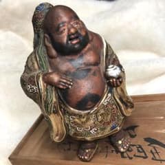 古民家　布袋仏像　極細工彫刻　旧家蔵出　人形　骨董品　アンティーク 古民家 布袋仏像 極細工彫刻 旧家蔵出 人形 骨董品 アンティーク