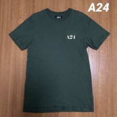 A24 アメリカ製 クルーネック 半袖 ロゴプリント Tシャツ - メルカリ