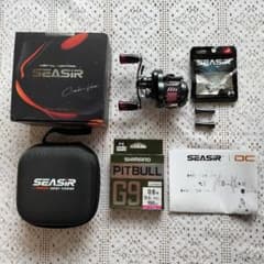 ☆超美品☆ SEASIR DC ROUND PRO 左ハンドル ベイトフィネス - メルカリ