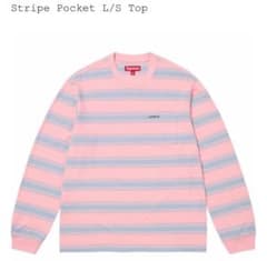 Supreme Stripe Pocket L/S Top 