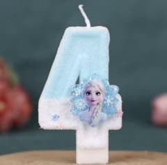 Elsa Birthday Candles, Frozen Birthday Candles, Frozen Decorations