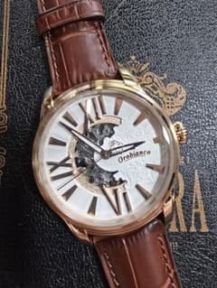 新品 Orobianco オロビアンコ 自動巻き時計 スケルトン 未使用 稼働中 