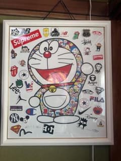 ドラえもん シルクスクリーン ポスター　HOP ドラえもん シルクスクリーンアート - メルカリ