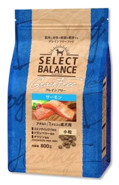 セレクトバランス グレインフリー サーモン 成犬用 小粒 800gのサムネイル