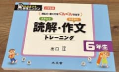 読解・作文トレーニング 6年生のサムネイル