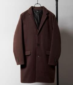 【MONO-MART】美品✨テックウールシャギーメルトンチェスターコートのサムネイル