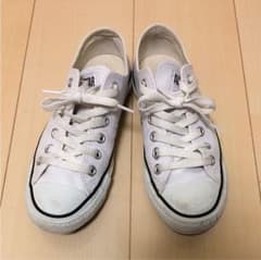 【お値下げしました】コンバース オールスター レザースニーカーのサムネイル