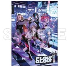 ホロライブ 1stアルバム FLOWGLOW アニメイト特典 A3クリアポスター