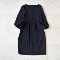 RUIRUE BOUTIQUE 큰 사이즈 3L 페프람 I 라인 원피스