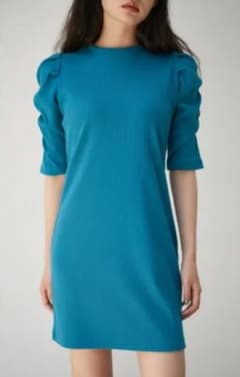 AZUL BY MOUSSY PUFF SLEEVE MINI ONEPIECE