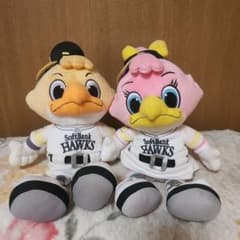 ソフトバンクホークス ぬいぐるみ ハリー・ハニー セット♡♡ - メルカリ