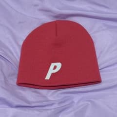 PALACE SKATEBOARDS ニット帽 ビーニー ピンク ビビットピンク - メルカリ