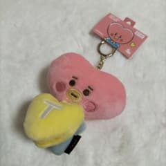 BTS tata テヒョン テテ リールキーホルダー マスコット ぬいぐるみ