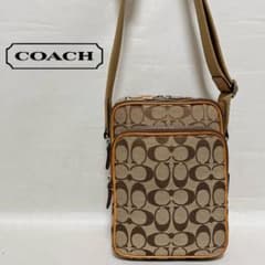 COACH コーチ ショルダーバッグ シグネチャー スクエア型 多機能 y2k COACH コーチ ショルダーバッグ シグネチャー スクエア型 多機能 y2k