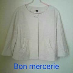 [美品]Bon mercerie アナトリエ ♪上品リボンジャケットのサムネイル