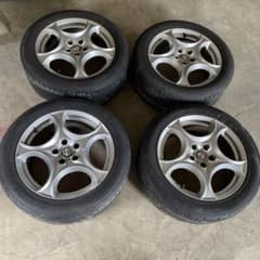 アルファロメオ　ブレラ　スパイダー　159　純正アルミホイール225/50R17 アルファロメオ ブレラ スパイダー 159 純正アルミホイール225/50R17