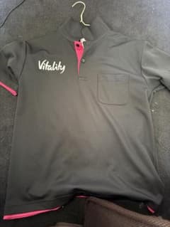 住友生命　Vitality ポロシャツ　黒のサムネイル