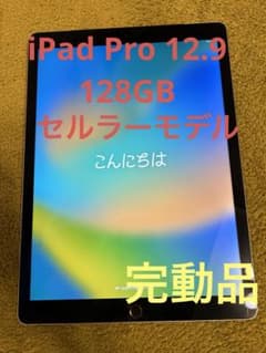 iPad Pro12.9 128GB セルラーモデル　SIMフリーのサムネイル