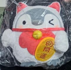 코펜 짱 행운 복권 B상 : 불어 고양이 씨인 BIG 봉제인형(푹신푹신 흰 고양이)