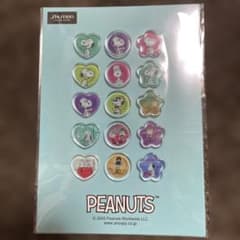 資生堂オンラインストア PEANUTS オリジナルおはじき風シールのサムネイル