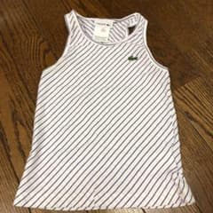 ラコステ LACOSTE ストライプ タンクトップ 104cm キッズのサムネイル