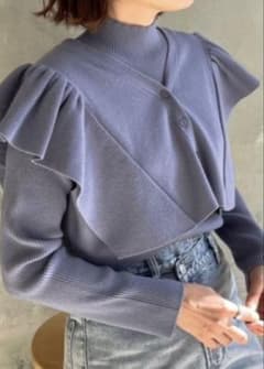ローリーズファーム　LOWRYSFARMニットマルチＷＡＹフリル２ＰＬＳ　ブルー