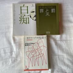 白痴、罪と罰、カラマーゾフの兄弟 3点セット - メルカリ