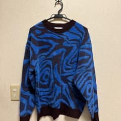 SLY ニット セーター ブルー系 総柄のサムネイル