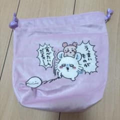映画ちいかわ 人魚の島のひみつ 巾着ポーチ 古本屋さん モモンガのサムネイル