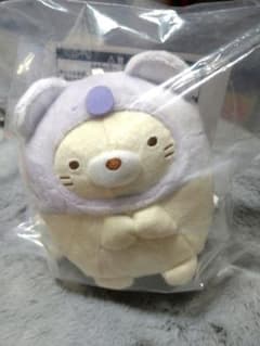 すみっコぐらし 一番くじ C賞 ぬいぐるみマスコット ネコ