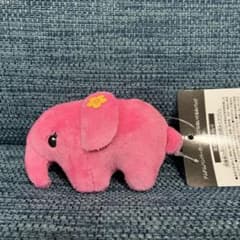 ドムドムハンバーガー ちいさなぬいぐるみバッジ ピンク GiGO限定