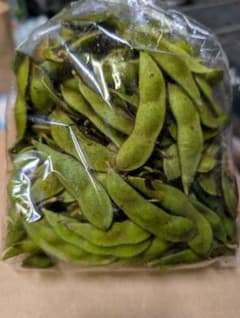 自然栽培　青森毛豆　700gのサムネイル