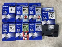 brother TZ テープカセット　ピータッチ　まとめ売りのサムネイル