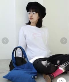 "mee mee chang"プリントBig T-shirtのサムネイル