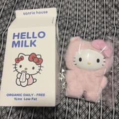 サンリオハウス フラッフィー ハローキティー チャーム PEACH ピンク