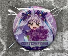 キミとアイドルプリキュア展 キュアキュンキュン サイン入り 缶バッジ