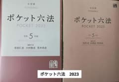 ポケット六法 令和5年版のサムネイル