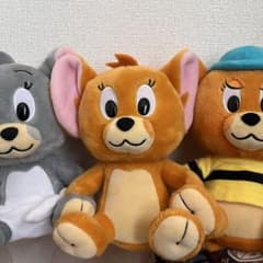 トムとジェリー ミディアムぬいぐるみ ジェリー タフィー マッスル セット売りのサムネイル