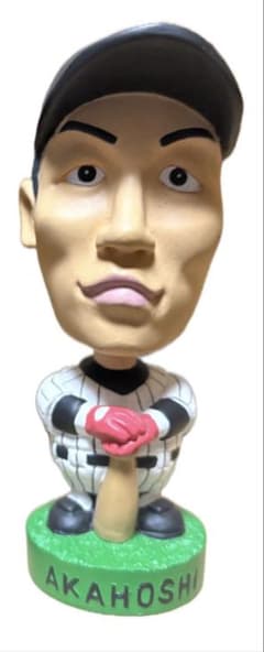 希少【阪神タイガース】 赤星憲広 ボブルヘッド 首振り人形 極美品
