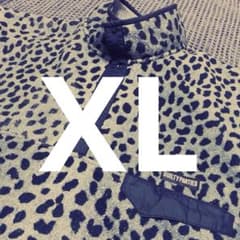 ワコマリア レオパード ポーラテック スナップT XL 灰豹 パタゴニア