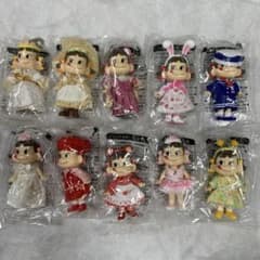 プリティペコちゃん人形10体　新品　再値下げのサムネイル