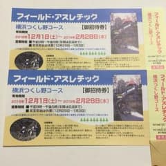 【ペア】フィールドアスレチック横浜つくし野コース 御招待券のサムネイル