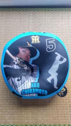 近本光司 阪神タイガース ビーズクッション GiGO限定 匿名配送