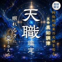 【天職鑑定】仕事・才能・金運・人生・迷い・現状打破・阿弥陀霊視・占いのサムネイル
